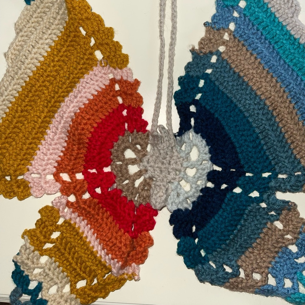 Crochet festival top